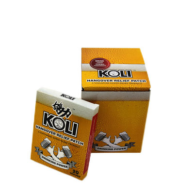 satın al Ağrıyan Kaslarla İlişkili Sağlam Oluklu Posta Kutusu Sarı Rölyef İlaç Kutusu online manufacture