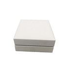 Beyaz renkli lüks klasik boynuz için sert karton hediye kutuları