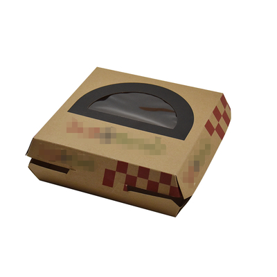satın al Hamburger ve Pizzalar İçin Özel Yapım Paket Servis Kağıt Kutuları Yiyecek Kapları online manufacture