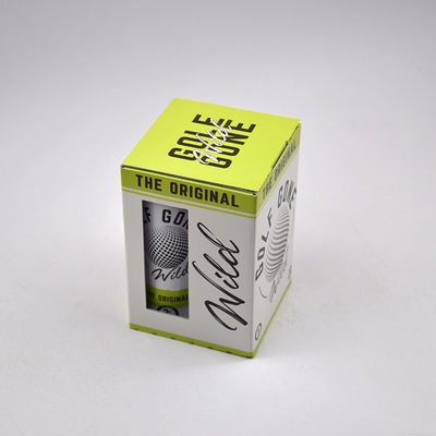 satın al Şeffaf Pencereli ve Geri Dönüşümlü Kartondan, Moda Trendi Ambalajı için Üst Düzey Özel Logolu Baskılı Golf Topu Hediye Kutusu online manufacture