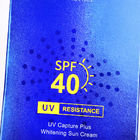 Güneş Koruyucu Kozmetik Ambalaj Kutuları Yüz Kremi Ambalajı Oluklu Koruma UV Kaplama