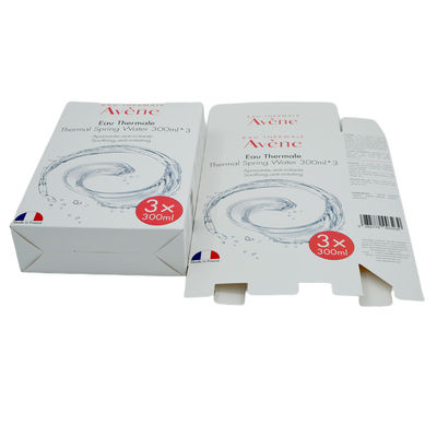 satın al Ofset Artpaper Lüks Makyaj Kutusu Ambalaj Crash Lock ile Cilt Bakımı Temizleyici Toner online manufacture