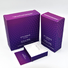 Ofset Baskı Kozmetik Ambalaj Kutuları Crepack Katlanabilir Tek Parça Yumuşak Dokunuşlu Lamine Kağıt Prezervatif Renk Kutusu
