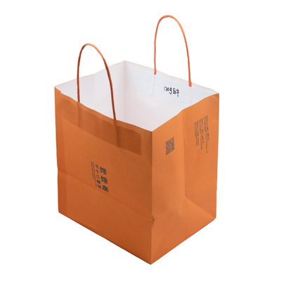 Toptan Custom Printed Kraft Craft Kağıt Çantaları Tekrar Kullanılabilir ve Geri Dönüştürülebilir Parti Hediye Çantası